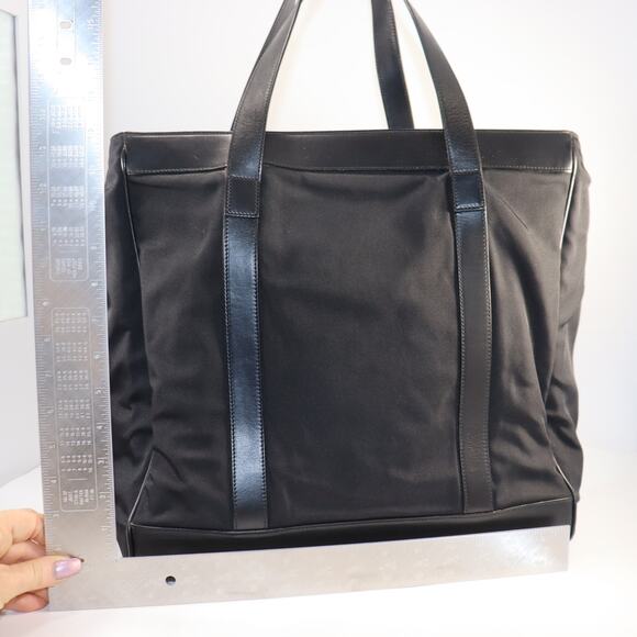 Vintage Gucci Black Nylon & Leather Tote Bag – Very Good Condition - Picture 3 of 10